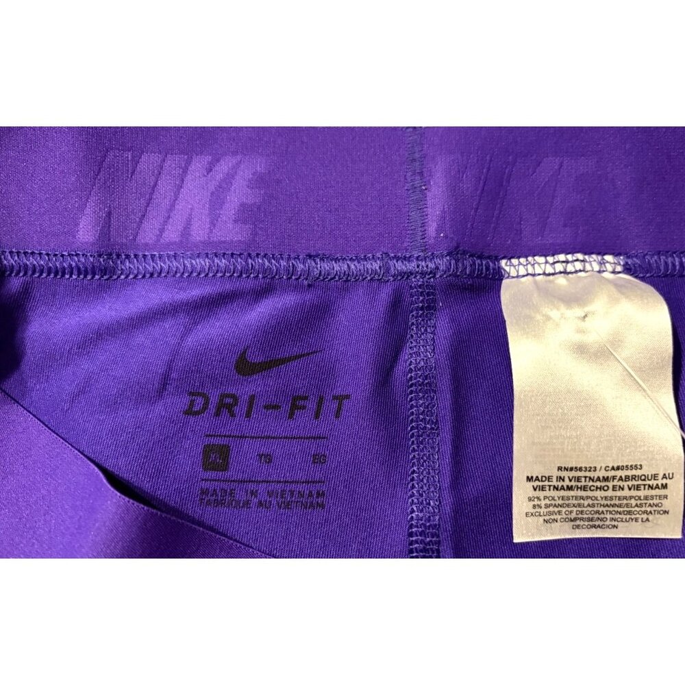 NIKE POWER MEN'S XL DRI-FIT 10" RUNNING SHORTS - PURPLE, NEW! - Picture 4 of 5